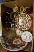 Royal Crown Derby and other decorative china and collectables.