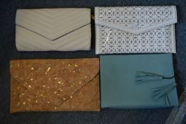 Four ladies evening bags.