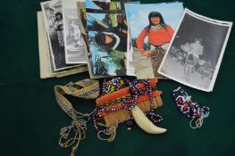 Indian bead work items etc.