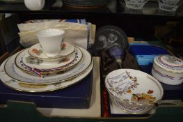 Royal Commemorative china, some boxed.