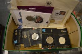 Quantity of collectors coins.