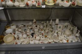 Large collection of Goss crested ware.