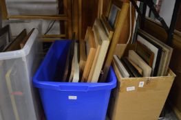 A quantity of paintings, prints etc.