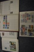 Small group of stamp albums etc.