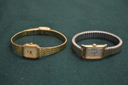 Two ladies wristwatches.