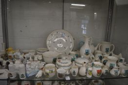 Large collection of Goss crested ware.