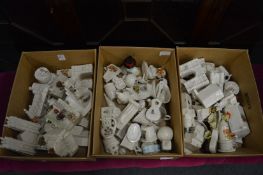 A collection of Goss crested china.