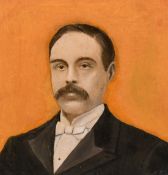 English School, Circa 1970, a bust length portrait of a gentleman in white tie, thought to be Lord
