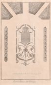 A collection of four 19th century engraved plans relating to gardens and agriculture, each 14