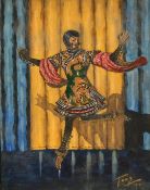 Tony, Circa 1941, a costume design for a ballerina, watercolour, signed and dated, 9.5