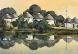 20th Century, Possibly South African School, 'The Wilderness, Nr. George, Cape Province', a view