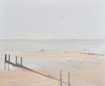 Brian Yale, Circa 1992, 'The Early Morning Air', oil on canvas, signed, further inscribed verso, 20