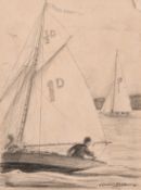 Leonard Raven-Hill (1867-1942), '11Millions Surplus', ink and charcoal, signed, 14.5