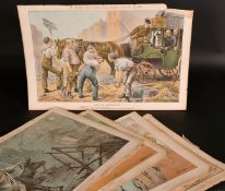 A collection of twenty-seven cartoons from the 'St. Stephen's Review Presentation', various dates