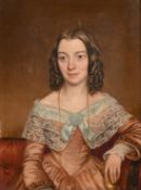 Early 19th Century, Probably French School, a pair of oil on canvas portraits of a husband and wife,