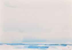 Continental School, Circa 1991, a collection of four unframed watercolour studies of seascapes, each