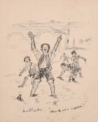 Philip William May (1864-1903), 'Mudlarks' a cartoon, 9