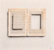 Michael Hasted (b. 1946), 'Pages I (Samuel Beckett), lithograph, signed and inscribed in pencil