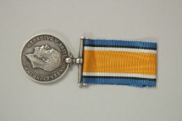 1ST WORLD WAR MEDAL 1914-1918, awarded to 116303 GNR. G. S. SMITH B. A.
