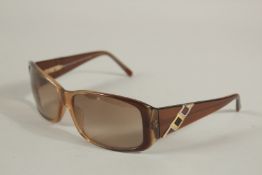 A PAIR OF BULGARI SUNGLASSES, boxed.