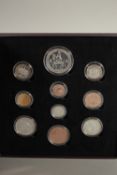 THE QUEEN ELIZABETH II 1953 CORONATION COIN SET.