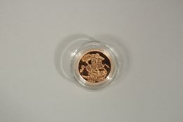 1998, A FULL GOLD PROOF SOVEREIGN in capsule, FDC with box and COA.
