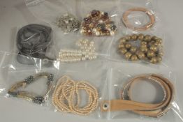 A TRAY OF BIJOUTERIE.