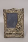 A HIAWATHAN SILVER PHOTOGRAPH FRAME. 