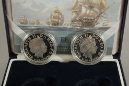 2OOTH ANNIVERSARY NELSON TRAFALGAR FIVE POUND. Royal Mint, boxed.