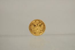 A 1915 RESTRUCK AUSTRIAN COIN.