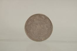 A GEORGE IV HALF CROWN 1820 F