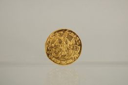 A GOLD COIN, Boxed.
