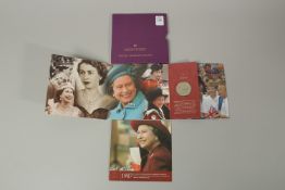 HER MAJESTY QUEEN ELIZABETH II GOLDEN JUBILEE CROWN, in a presentation folder.