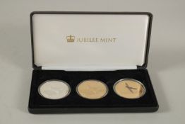 THE 75TH ANNIVERSARY OF THE BATTLE OF BRITAIN SILVER FROOF £5.00 COIN COLLECTION. Jubilee Mint,