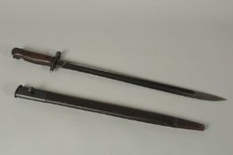 A CHAPMAN WW2 BAYONET PATTERN 1907. Sheffield made.