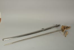 AN 1845 INFANTRY RIFLES VOLUNTEER SWORD by ROBERT MOLE & SONS, BIRMINGHAM.