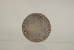 A WILLLIAM III 1689 - 1701. FIRST BUST HALF CROWN. Scare date. 1701, F.