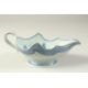 A 19TH CENTURY CHINESE BLUE AND WHITE PORCELAIN SAUCE BOAT, the interior decorated with flora, 23. - Image 2 of 4