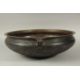 A LARGE 19TH CENTURY INDIAN OR SOUTH EAST ASIAN BRONZE TWIN HANDLE URLI, 59cm diameter. *Note: a - Image 2 of 6