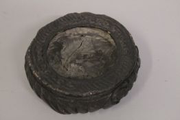 AN UNUSUAL CHINESE TERRACOTTA CENSER FOR THE ISLAMIC MARKET, with Arabic calligraphy.