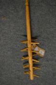 An early wooden cream wand.
