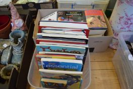 A quantity of books.