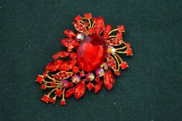 Large decorative brooch.