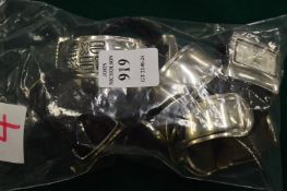 Eight bangle watches.