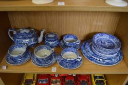 A quantity of Spode Italian pattern china.