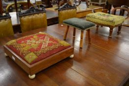 Two small stools.