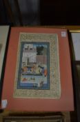 Indian School, various paintings and prints etc.