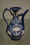 A Chinese blue and white porcelain ewer.