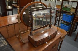 Two dressing table mirrors.