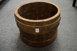 A large Cooper made cheese mould.